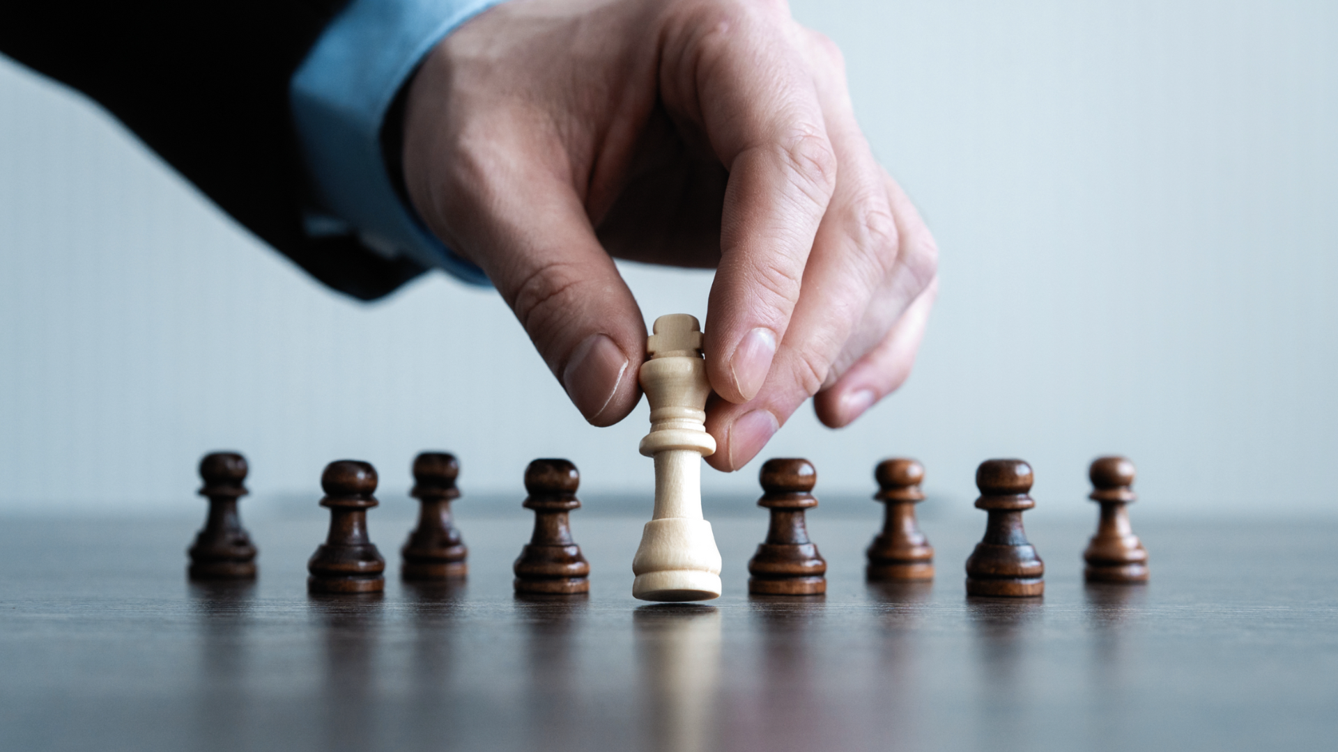 Marketing professional planning a strategic campaign for business sale