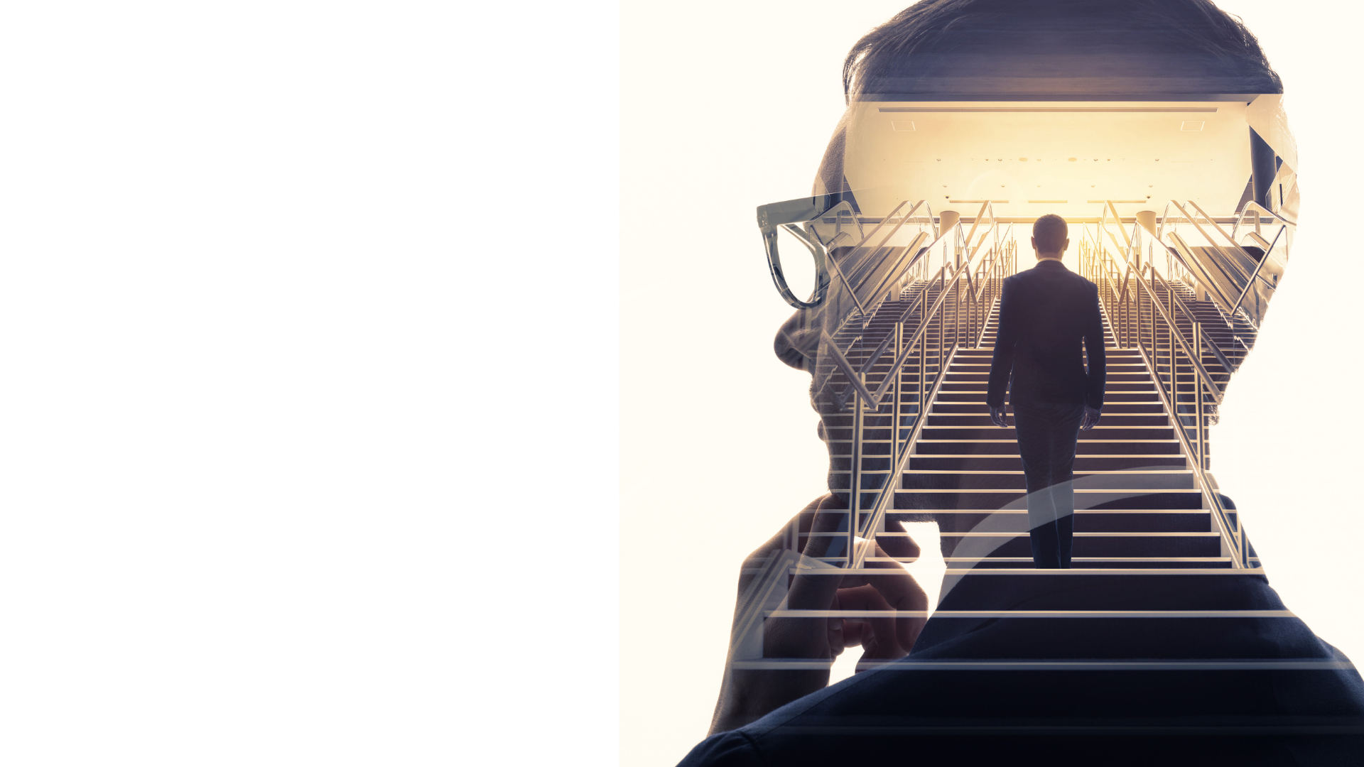 Entrepreneur evaluating business potential on a digital interface